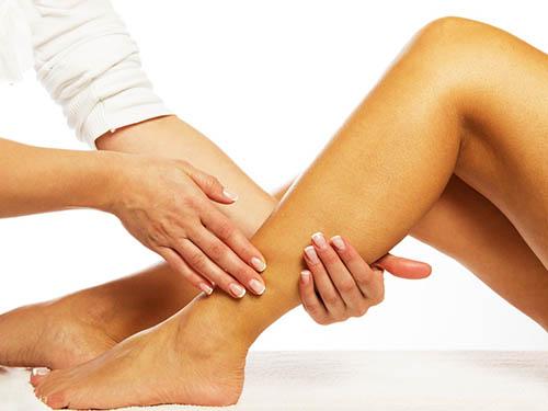 Massage jambes
